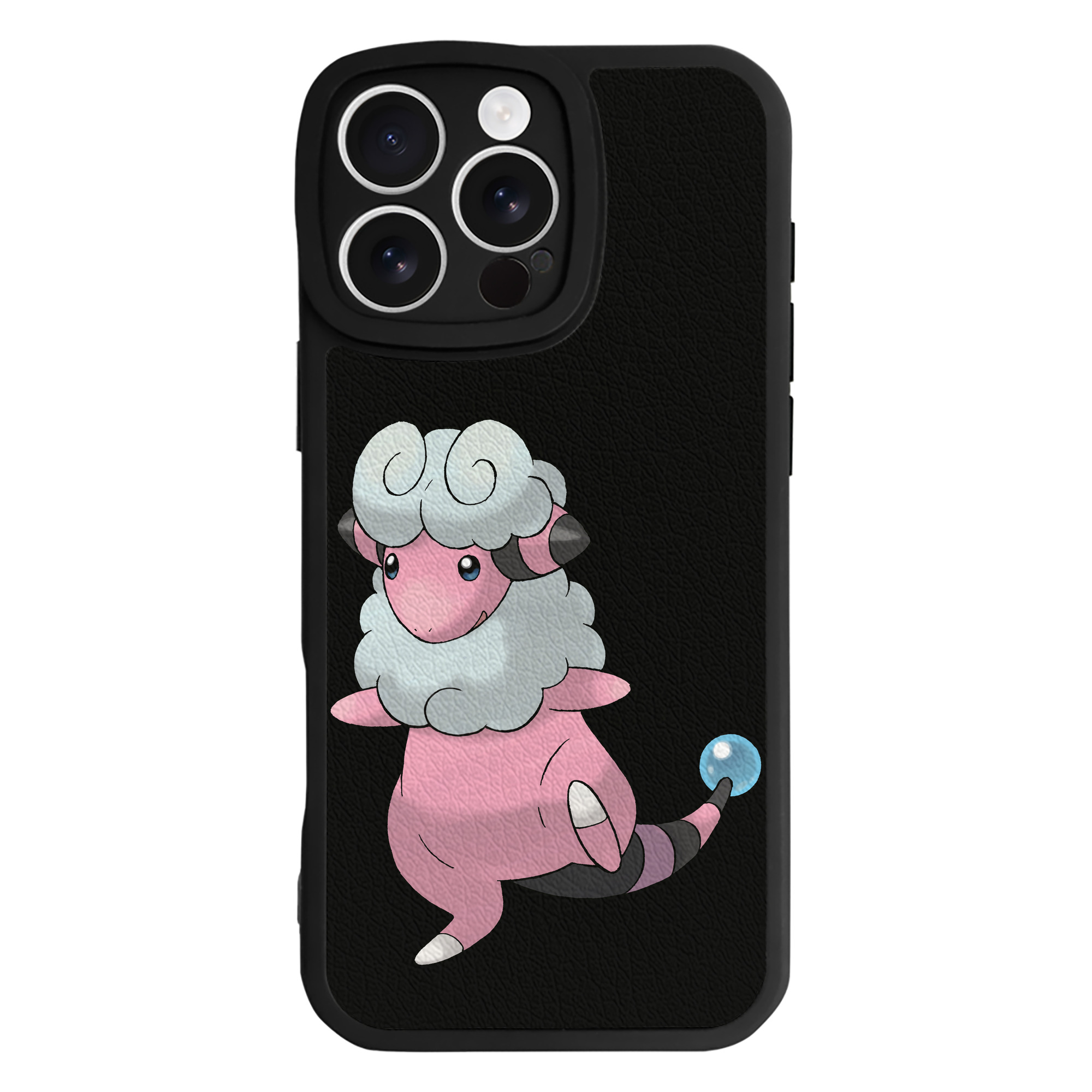 （画像用） ポケットモンスター Pokémon 【iPhone 16シリーズ対応】シリコンスマホケース（レザー調） 材質：シリコン